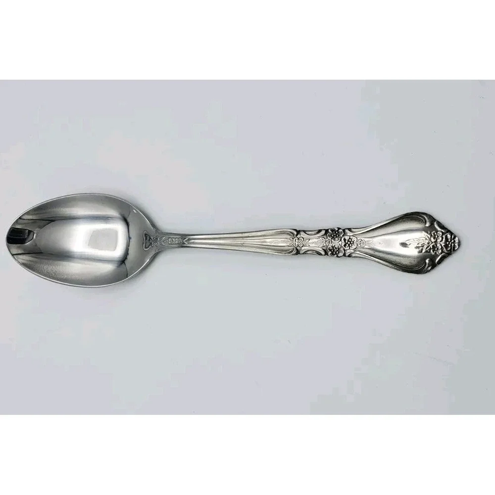 Rogers Co. Stanley Roberts Kings Berry  Big Place Soup Spoon Stainless‎ Korea